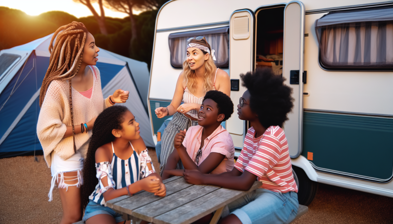 Camping-Community erleben: Wie aus Fremden Freunde wurden auf der Stellplatz-Tour