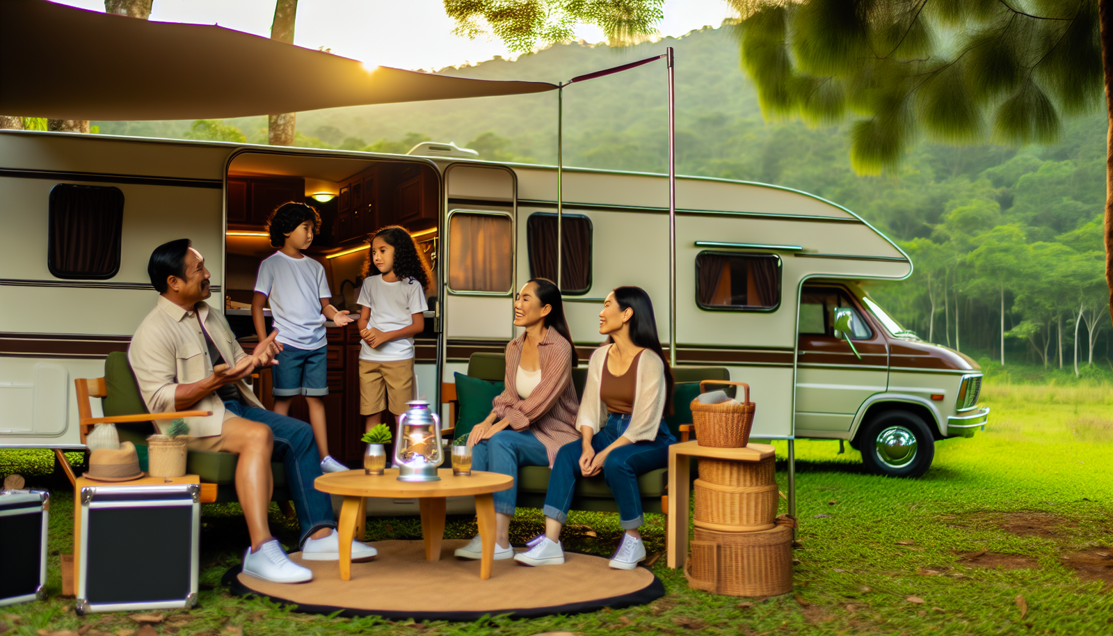 Glamping auf Amerikanisch: Luxus und Komfort im US-Wohnwagen erleben